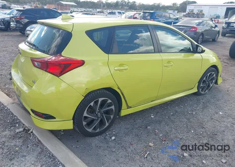 2016 Scion Im из США, поврежденный, VIN JTNKARJE8GJ500525